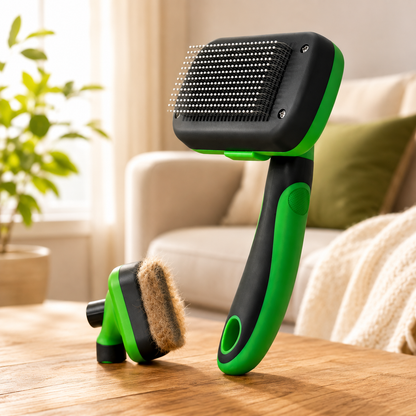 Self-Cleaning Deshedding Brush for Dogs & Cats